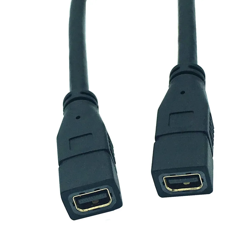 Mini DP Extension 0.3m Cable Length: 30cm, Color: Black Computer Cables Mini DisplayPort 1.2 Video Extension Cable M/F Male to Female Mini DisplayPort 4k with HBR2 Support 